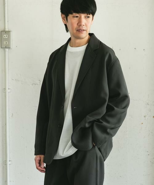 URBAN RESEARCH DOORS / アーバンリサーチ ドアーズ その他アウター | ダブルクロス 2B イージージャケット | 詳細22