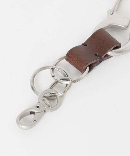 URBAN RESEARCH DOORS / アーバンリサーチ ドアーズ その他小物 | コンビレザーカラビナキーリング | 詳細4