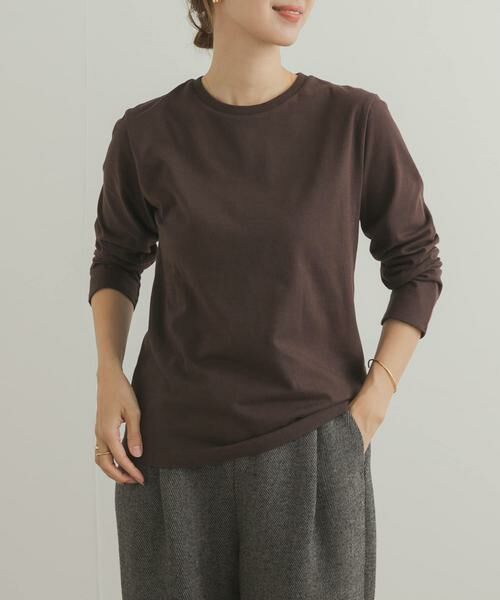 URBAN RESEARCH DOORS / アーバンリサーチ ドアーズ Tシャツ | Grow Organic クルーネックロングスリーブTシャツ | 詳細1