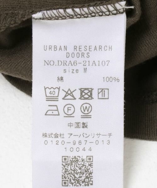 URBAN RESEARCH DOORS / アーバンリサーチ ドアーズ Tシャツ | Grow Organic クルーネックロングスリーブTシャツ | 詳細10