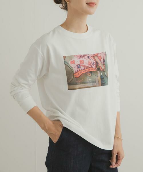 URBAN RESEARCH DOORS / アーバンリサーチ ドアーズ Tシャツ | Grow OrganicフォトプリントロングTシャツ | 詳細2