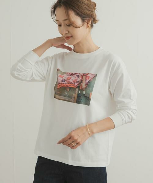 URBAN RESEARCH DOORS / アーバンリサーチ ドアーズ Tシャツ | Grow OrganicフォトプリントロングTシャツ | 詳細4