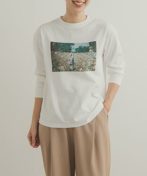 URBAN RESEARCH DOORS / アーバンリサーチ ドアーズ Tシャツ | Grow OrganicフォトプリントロングTシャツ | 詳細8