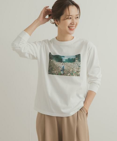 URBAN RESEARCH DOORS / アーバンリサーチ ドアーズ Tシャツ | Grow OrganicフォトプリントロングTシャツ | 詳細12