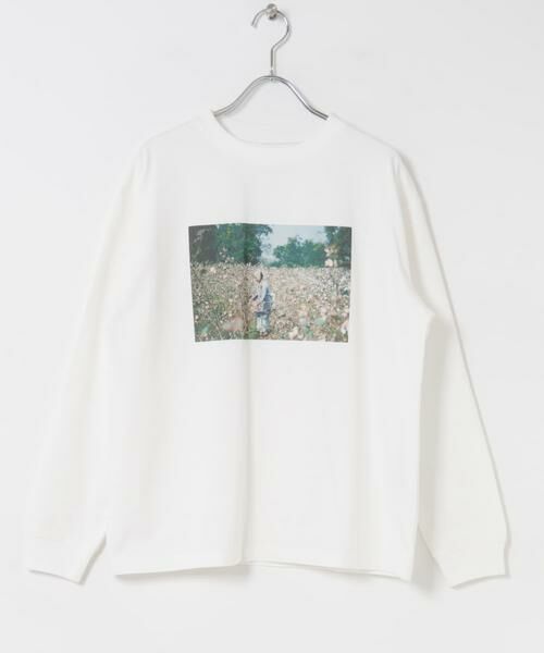 URBAN RESEARCH DOORS / アーバンリサーチ ドアーズ Tシャツ | Grow OrganicフォトプリントロングTシャツ | 詳細13