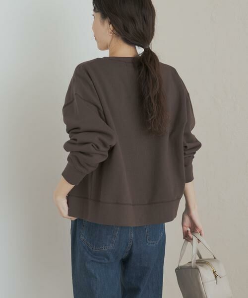 URBAN RESEARCH DOORS / アーバンリサーチ ドアーズ カーディガン・ボレロ | 『WEB/一部店舗限定カラー』コットンスウェットZIPカーディガン | 詳細4