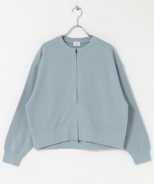URBAN RESEARCH DOORS / アーバンリサーチ ドアーズ カーディガン・ボレロ | 『WEB/一部店舗限定カラー』コットンスウェットZIPカーディガン | 詳細20