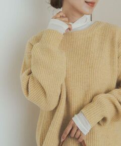 URBAN RESEARCH DOORS / アーバンリサーチ ドアーズ Tシャツ | カシミヤシルク混タートルネックカットソー