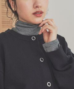 URBAN RESEARCH DOORS / アーバンリサーチ ドアーズ Tシャツ | カシミヤシルク混タートルネックカットソー