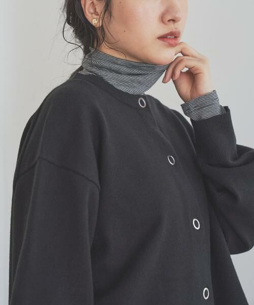 URBAN RESEARCH DOORS / アーバンリサーチ ドアーズ Tシャツ | カシミヤシルク混タートルネックカットソー | 詳細9