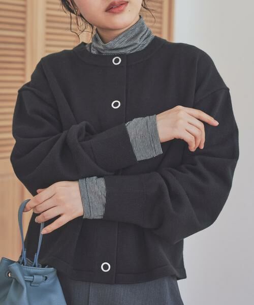 URBAN RESEARCH DOORS / アーバンリサーチ ドアーズ Tシャツ | カシミヤシルク混タートルネックカットソー | 詳細12