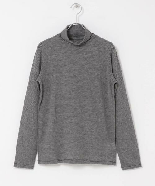 URBAN RESEARCH DOORS / アーバンリサーチ ドアーズ Tシャツ | カシミヤシルク混タートルネックカットソー | 詳細15