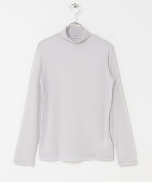 URBAN RESEARCH DOORS / アーバンリサーチ ドアーズ Tシャツ | カシミヤシルク混タートルネックカットソー | 詳細23