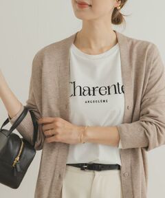 URBAN RESEARCH DOORS / アーバンリサーチ ドアーズ Tシャツ | フロッキーロゴプリントロングTシャツ