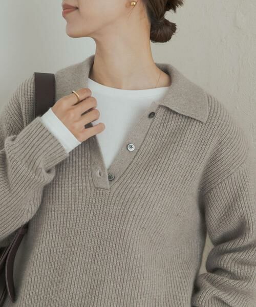 URBAN RESEARCH DOORS / アーバンリサーチ ドアーズ Tシャツ | コットンラウンドヘムカットソー | 詳細1