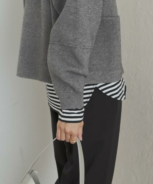 URBAN RESEARCH DOORS / アーバンリサーチ ドアーズ Tシャツ | コットンラウンドヘムカットソー | 詳細10