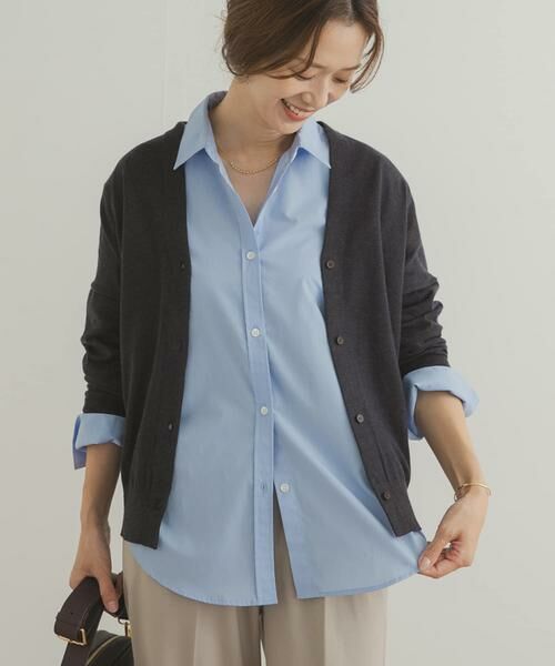 URBAN RESEARCH DOORS / アーバンリサーチ ドアーズ シャツ・ブラウス | 『UR TECH』レギュラーカラーオーバーシャツ | 詳細2