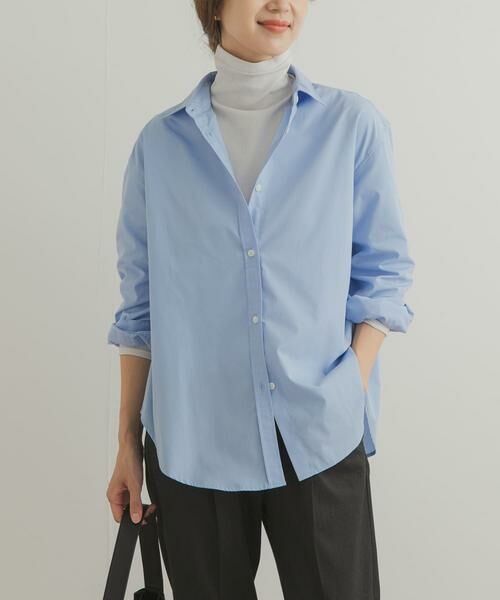 URBAN RESEARCH DOORS / アーバンリサーチ ドアーズ シャツ・ブラウス | 『UR TECH』レギュラーカラーオーバーシャツ | 詳細4
