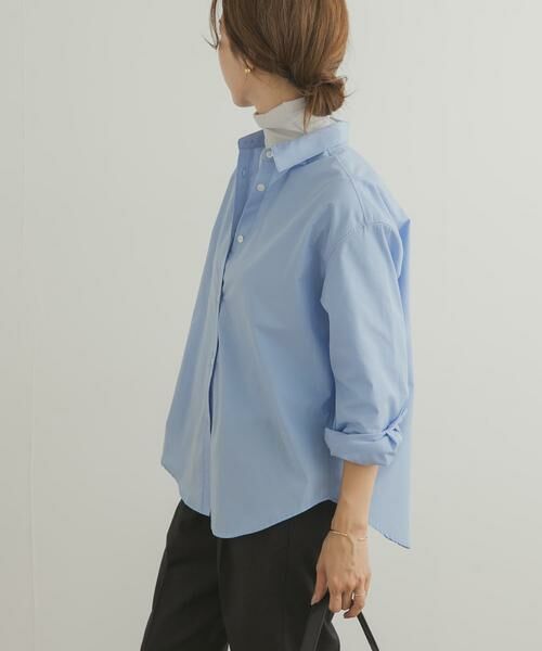 URBAN RESEARCH DOORS / アーバンリサーチ ドアーズ シャツ・ブラウス | 『UR TECH』レギュラーカラーオーバーシャツ | 詳細5