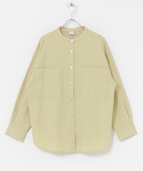URBAN RESEARCH DOORS / アーバンリサーチ ドアーズ シャツ・ブラウス | 微起毛バンドカラーシャツ | 詳細16