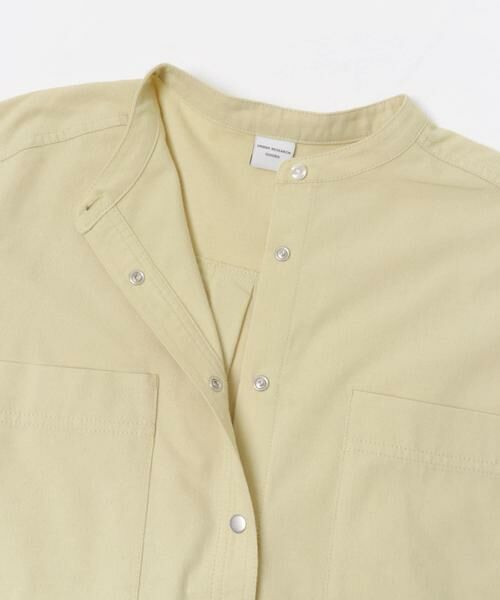 URBAN RESEARCH DOORS / アーバンリサーチ ドアーズ シャツ・ブラウス | 微起毛バンドカラーシャツ | 詳細17