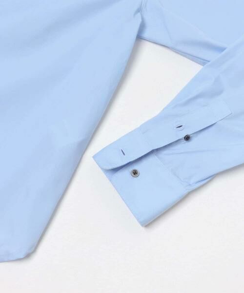 URBAN RESEARCH DOORS / アーバンリサーチ ドアーズ シャツ・ブラウス | 衿ロゴ刺繍カラーシャツ | 詳細10