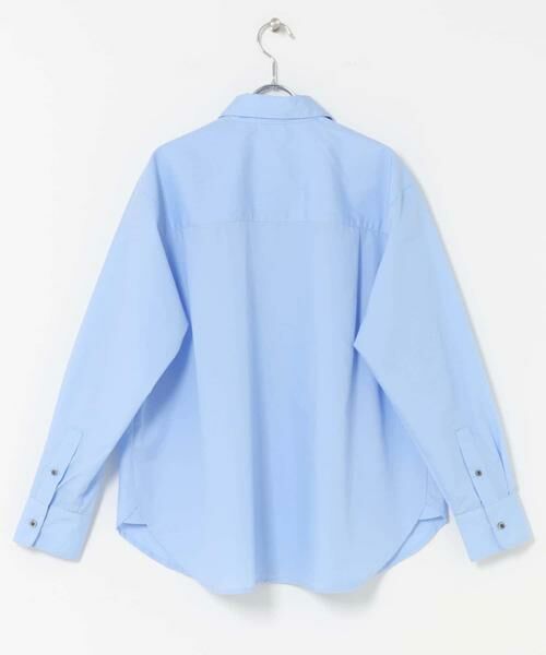 URBAN RESEARCH DOORS / アーバンリサーチ ドアーズ シャツ・ブラウス | 衿ロゴ刺繍カラーシャツ | 詳細11