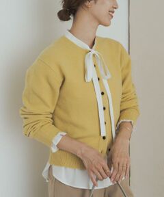 URBAN RESEARCH DOORS / アーバンリサーチ ドアーズ シャツ・ブラウス | コットンレーヨンリボンブラウス