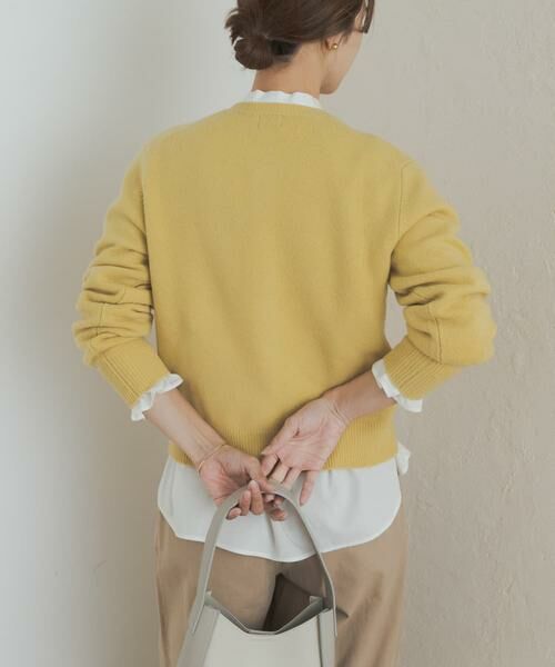 URBAN RESEARCH DOORS / アーバンリサーチ ドアーズ シャツ・ブラウス | コットンレーヨンリボンブラウス | 詳細3