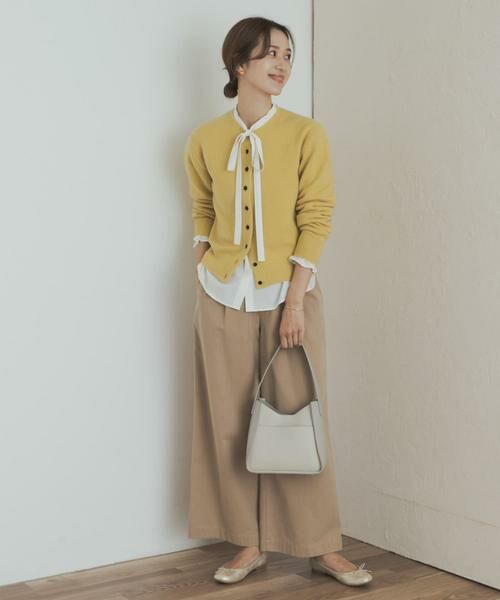 URBAN RESEARCH DOORS / アーバンリサーチ ドアーズ シャツ・ブラウス | コットンレーヨンリボンブラウス | 詳細7