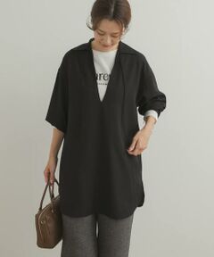 URBAN RESEARCH DOORS / アーバンリサーチ ドアーズ シャツ・ブラウス | スキッパーチュニックシャツ