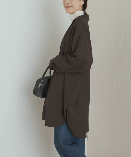 URBAN RESEARCH DOORS / アーバンリサーチ ドアーズ シャツ・ブラウス | スキッパーチュニックシャツ | 詳細3