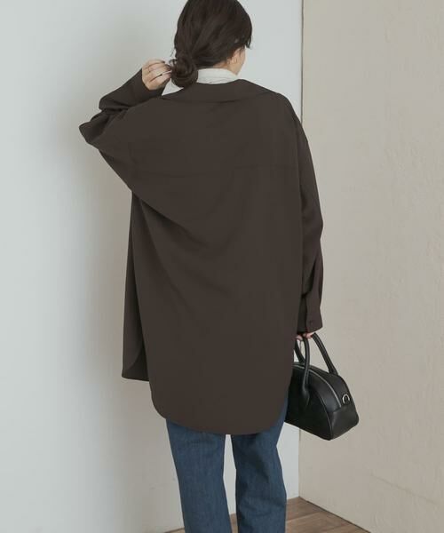 URBAN RESEARCH DOORS / アーバンリサーチ ドアーズ シャツ・ブラウス | スキッパーチュニックシャツ | 詳細4