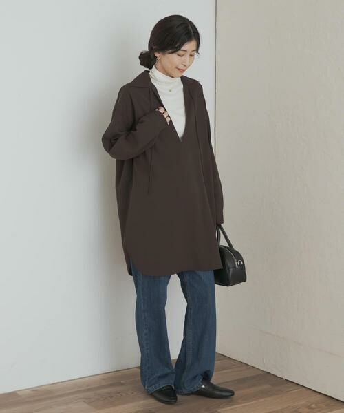 URBAN RESEARCH DOORS / アーバンリサーチ ドアーズ シャツ・ブラウス | スキッパーチュニックシャツ | 詳細7