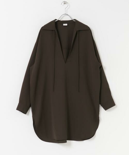 URBAN RESEARCH DOORS / アーバンリサーチ ドアーズ シャツ・ブラウス | スキッパーチュニックシャツ | 詳細8