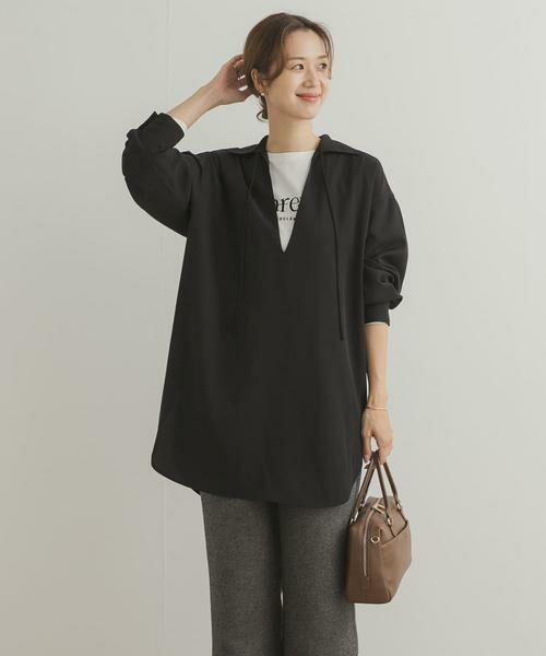 URBAN RESEARCH DOORS / アーバンリサーチ ドアーズ シャツ・ブラウス | スキッパーチュニックシャツ | 詳細10