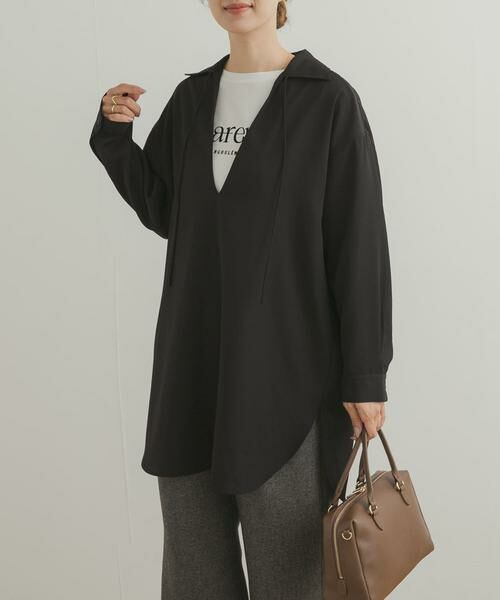 URBAN RESEARCH DOORS / アーバンリサーチ ドアーズ シャツ・ブラウス | スキッパーチュニックシャツ | 詳細12