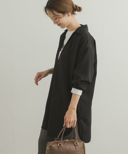 URBAN RESEARCH DOORS / アーバンリサーチ ドアーズ シャツ・ブラウス | スキッパーチュニックシャツ | 詳細13