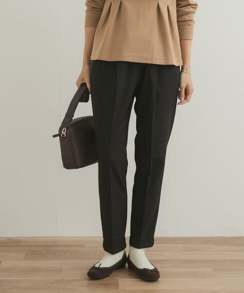 URBAN RESEARCH DOORS / アーバンリサーチ ドアーズ その他パンツ | ツイルストレッチテーパードイージーパンツ | 詳細15