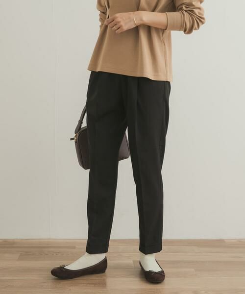 URBAN RESEARCH DOORS / アーバンリサーチ ドアーズ その他パンツ | ツイルストレッチテーパードイージーパンツ | 詳細16