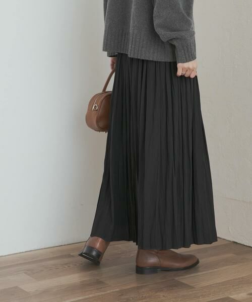 URBAN RESEARCH DOORS / アーバンリサーチ ドアーズ スカート | ランダムプリーツスカート | 詳細15