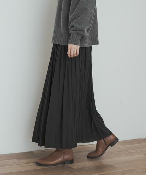 URBAN RESEARCH DOORS / アーバンリサーチ ドアーズ スカート | ランダムプリーツスカート | 詳細18
