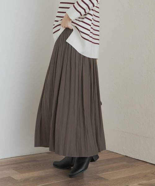 URBAN RESEARCH DOORS / アーバンリサーチ ドアーズ スカート | ランダムプリーツスカート | 詳細24
