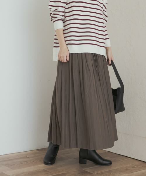 URBAN RESEARCH DOORS / アーバンリサーチ ドアーズ スカート | ランダムプリーツスカート | 詳細27