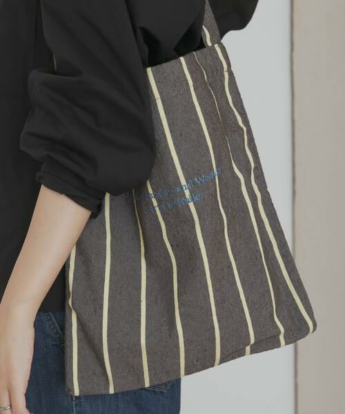 URBAN RESEARCH DOORS / アーバンリサーチ ドアーズ トートバッグ | 『別注』beej×DOORS　ロゴエコバッグ | 詳細1