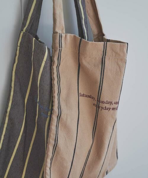 URBAN RESEARCH DOORS / アーバンリサーチ ドアーズ トートバッグ | 『別注』beej×DOORS　ロゴエコバッグ | 詳細6