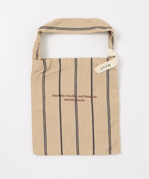 URBAN RESEARCH DOORS / アーバンリサーチ ドアーズ トートバッグ | 『別注』beej×DOORS　ロゴエコバッグ | 詳細8