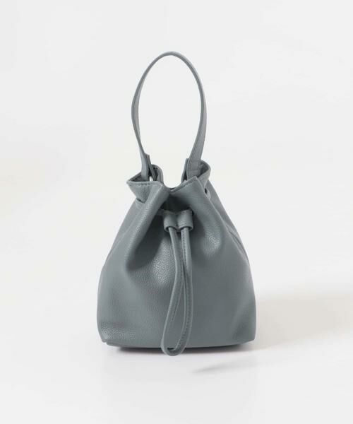 URBAN RESEARCH DOORS / アーバンリサーチ ドアーズ ショルダーバッグ | 2WAYシボ巾着ショルダーバッグ | 詳細4