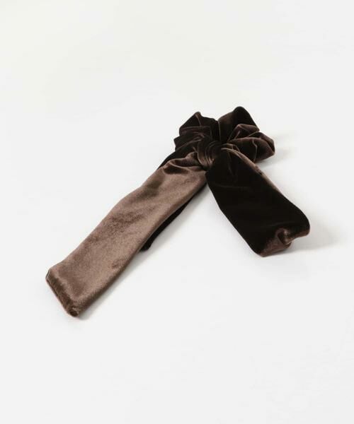 URBAN RESEARCH DOORS / アーバンリサーチ ドアーズ ヘアゴム・シュシュ | ベロアリボンシュシュ | 詳細5
