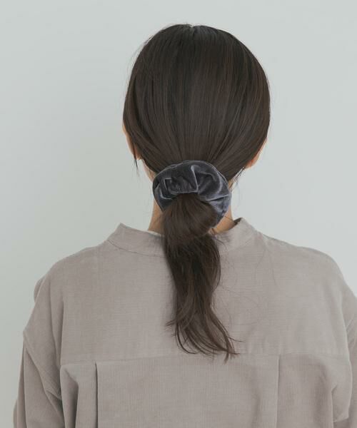 URBAN RESEARCH DOORS / アーバンリサーチ ドアーズ ヘアゴム・シュシュ | ベロアリボンシュシュ | 詳細10